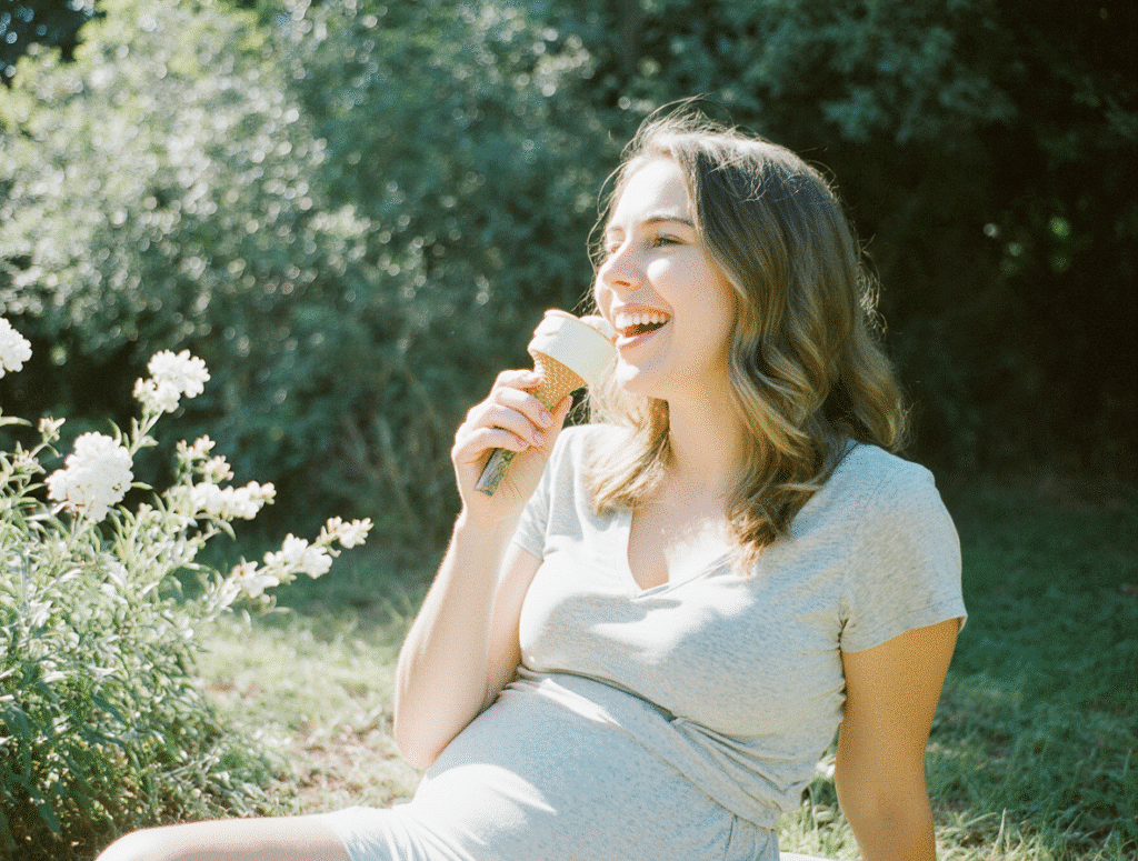 helado seguro en el embarazo