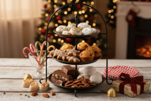 Dulces navideños embarazo turrón mazapán seguros