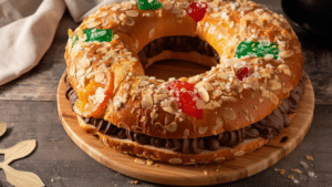 Roscón reyes relleno nata crema embarazo seguro