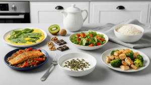 alimentación para mejorar la caída del pelo en posparto