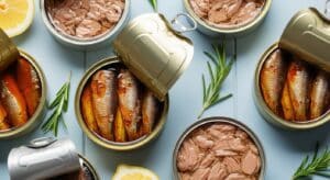 Conservas pescado azul sardinas atún seguras embarazo