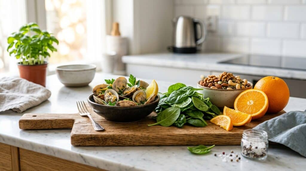 alimentos contra el cansancio embarazo primavera hierro magnesio