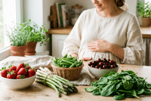 alimentos de mayo embarazo temporada primavera