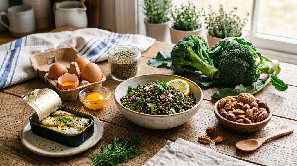 nutrientes clave 1000 primeros días bebé embarazo hierro omega-3 yodo