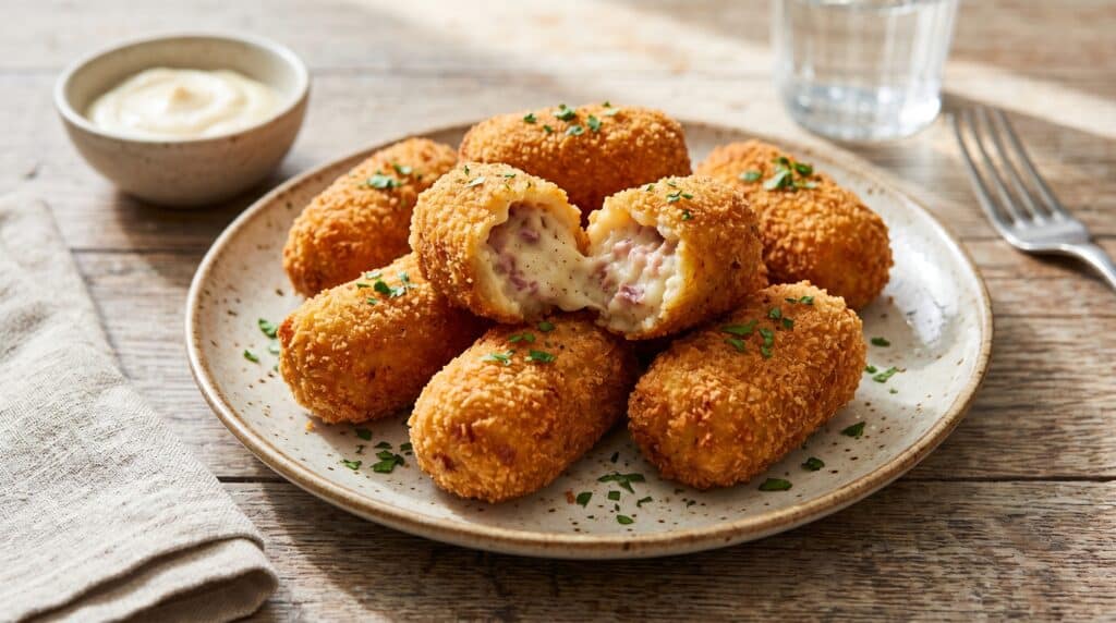 croquetas de jamón embarazo receta segura