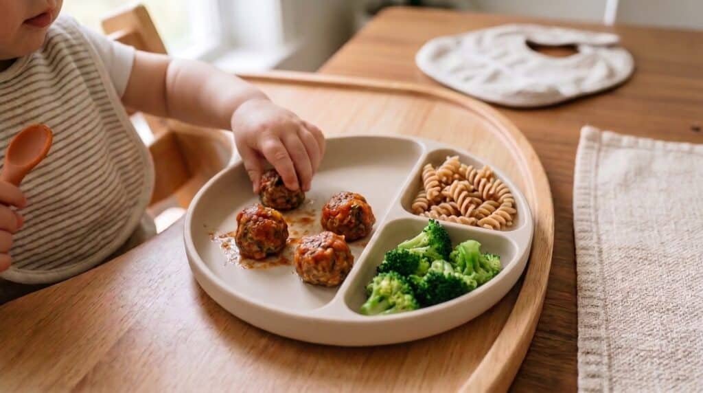 receta de albóndigas aptas para bebés ricas en hierro